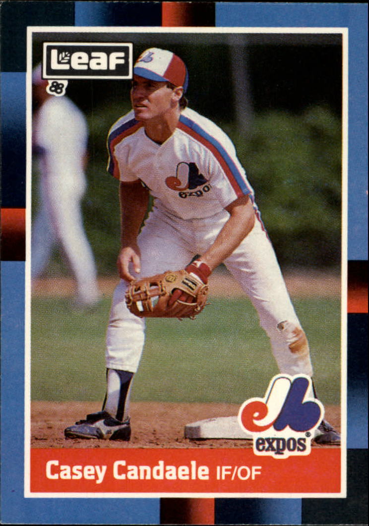 1988 Leaf/Donruss Baseball Cards       199     Casey Candaele